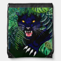 Black panther 2024 drawstring bag