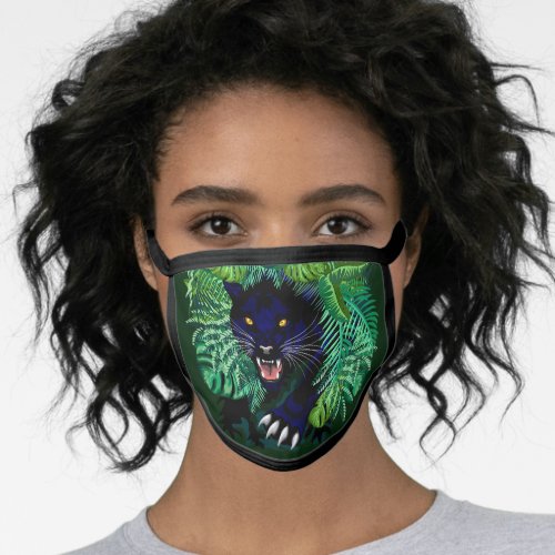 Black Panther Spirit of the Jungle Face Mask