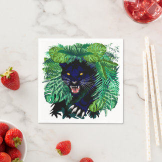 Black Panther Spirit of the Jungle Napkins