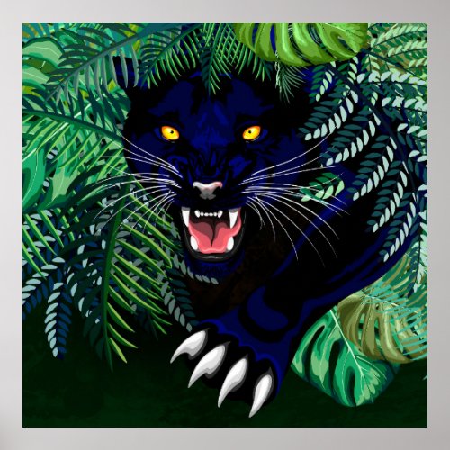 Black Panther Spirit of the Jungle Poster