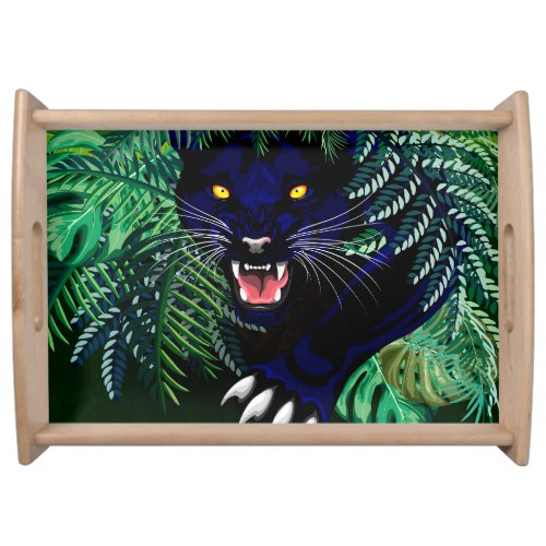 Black Panther Spirit of the Jungle Serving Tray