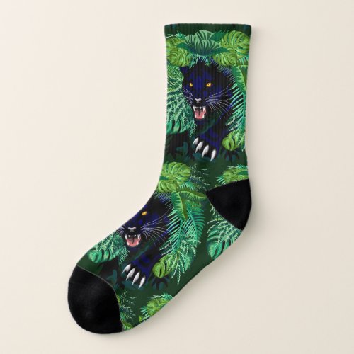 Black Panther Spirit of the Jungle Socks