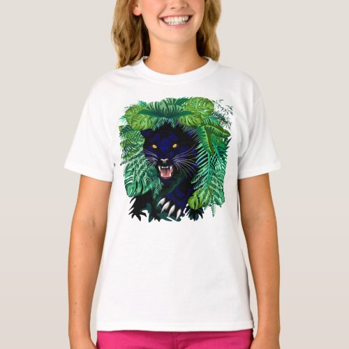 Black Panther Spirit of the Jungle T_Shirt