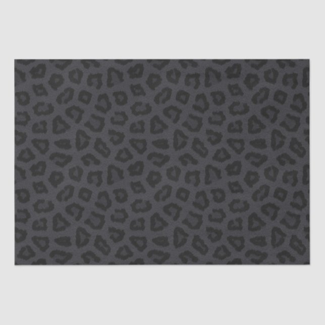 Black Panther Spots Tissue Paper (Front)