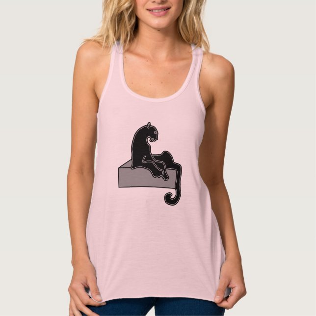 black Panther Tank Top (Front)