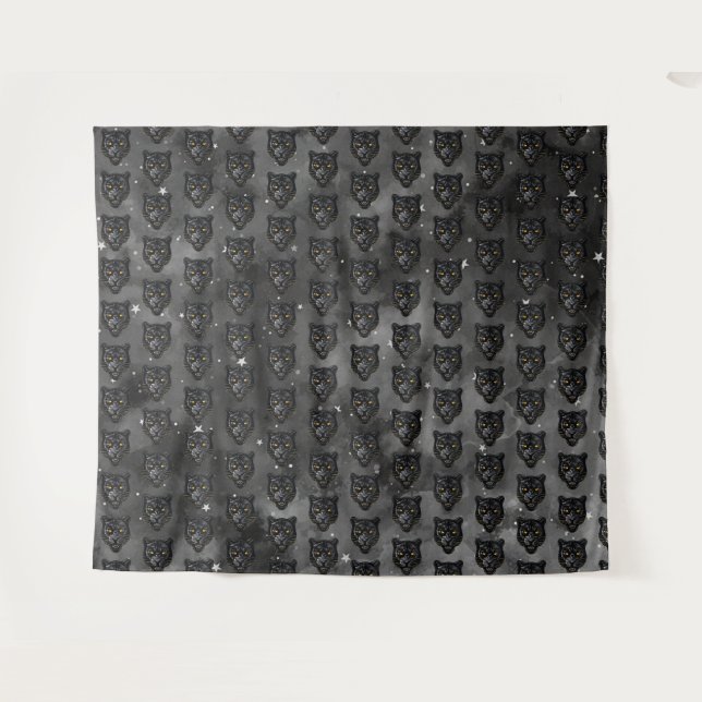 Black Panther Tapestry (Front (Horizontal))