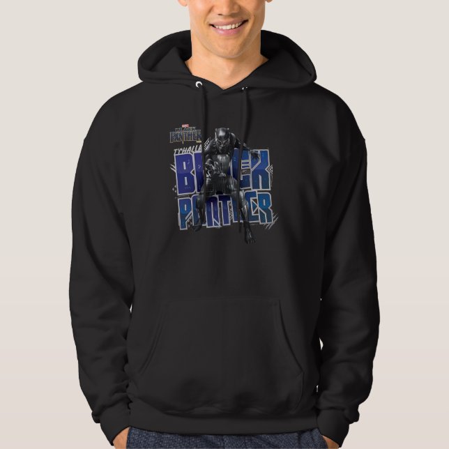 Black Panther | T'Challa - Black Panther Graphic Hoodie (Front)