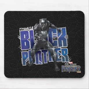 Black Panther   T'Challa - Black Panther Graphic Mouse Pad