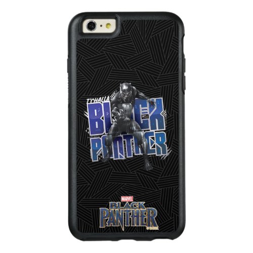 Black Panther  TChalla _ Black Panther Graphic OtterBox iPhone 66s Plus Case