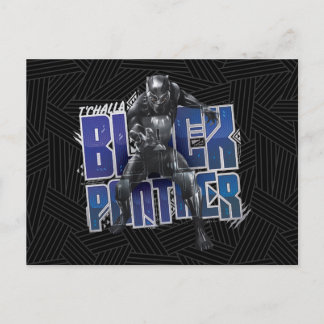 Black Panther | T'Challa - Black Panther Graphic Postcard