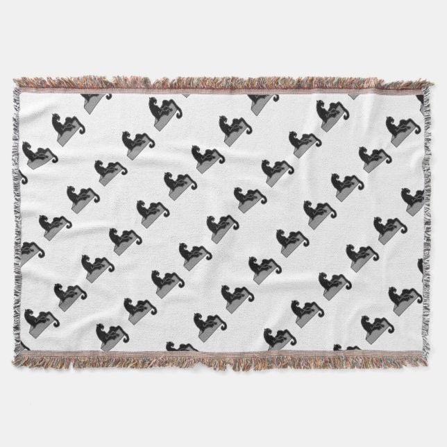 black Panther Throw Blanket (Front)