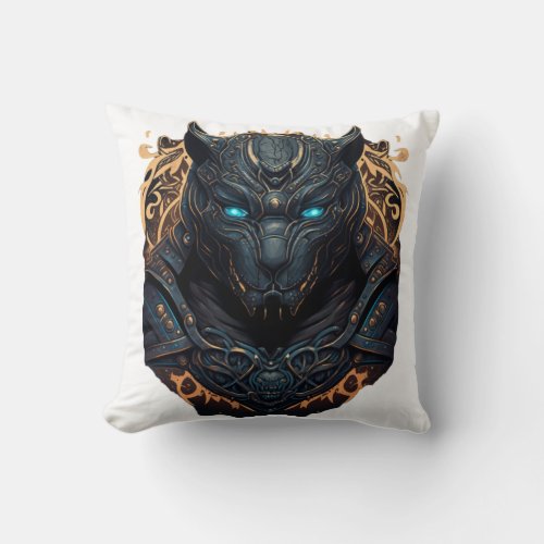 Black Panther Throw Pillow