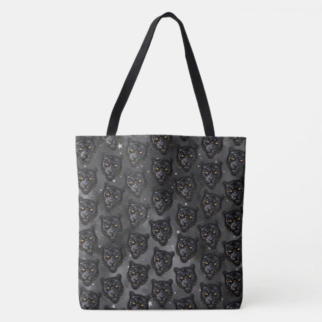 Black Panther Tote Bag (Front)