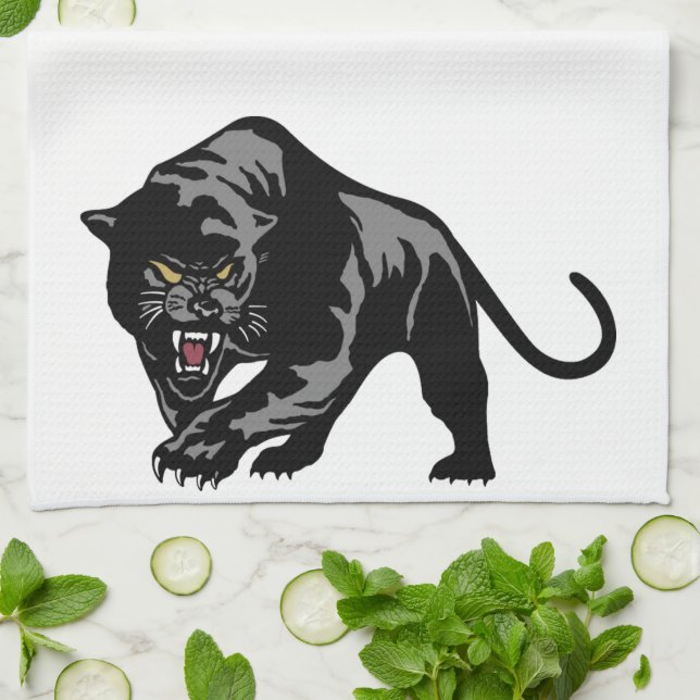 Black Panther Towel (Folded)