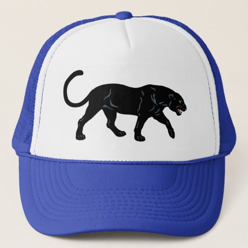 black panther trucker hat