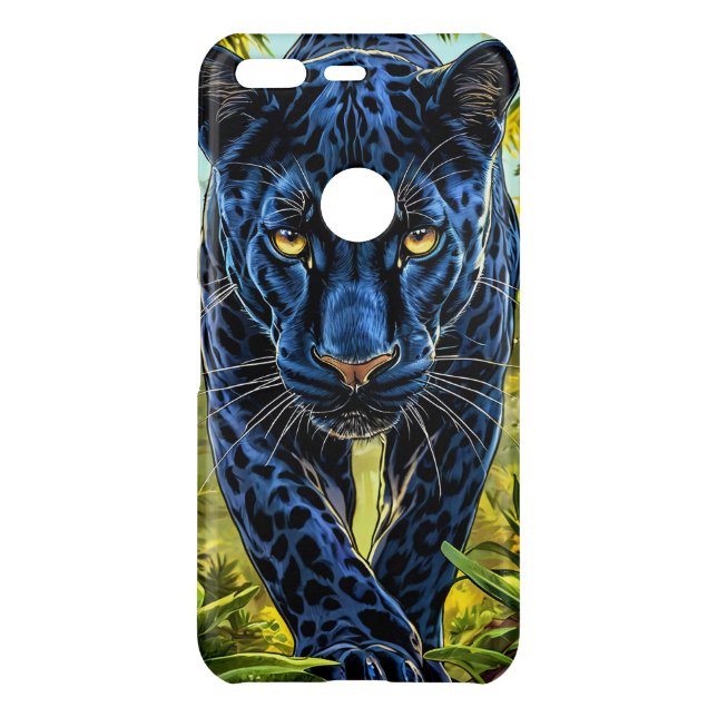 Black panther uncommon google pixel case (Back)