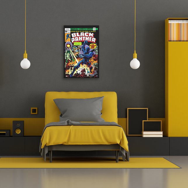 Black Panther Vol 1 Issue #2 Comic Cover Canvas Print (Creator Uploaded)