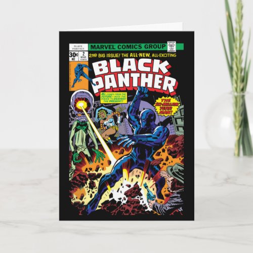 Black Panther Vol 1 Issue 2 Comic Cover Card