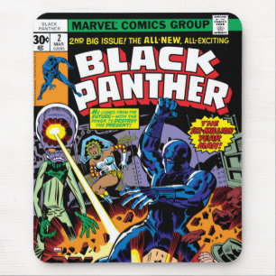 Black Panther Vol 1 Issue #2 Comic Cover Mouse Pad