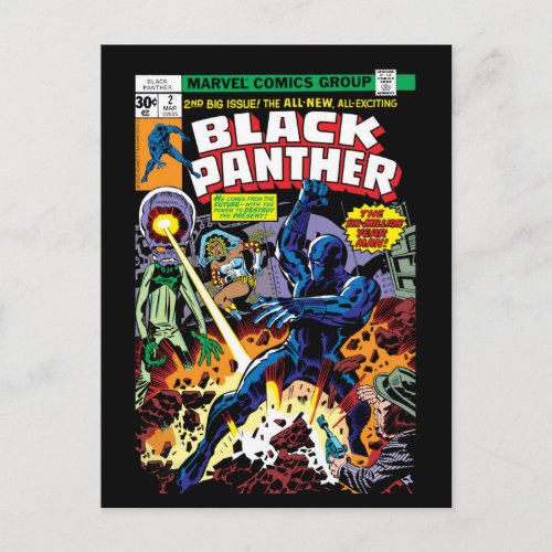 Black Panther Vol 1 Issue 2 Comic Cover Postcard