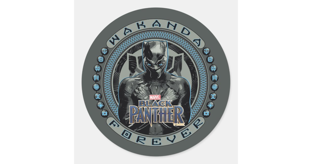 Black Panther - Black Panther Marvel - Sticker