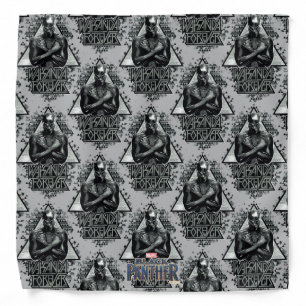 Black Panther "Wakanda Forever" Graphic Bandana