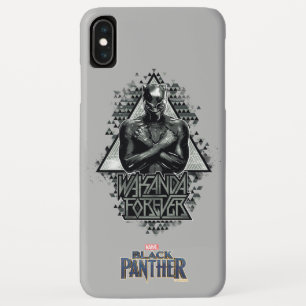 Black Panther "Wakanda Forever" Graphic iPhone XS Max Case