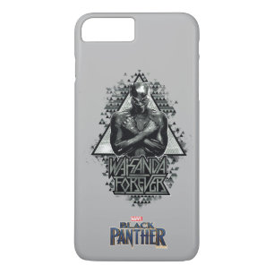 Black Panther "Wakanda Forever" Graphic iPhone 8 Plus/7 Plus Case
