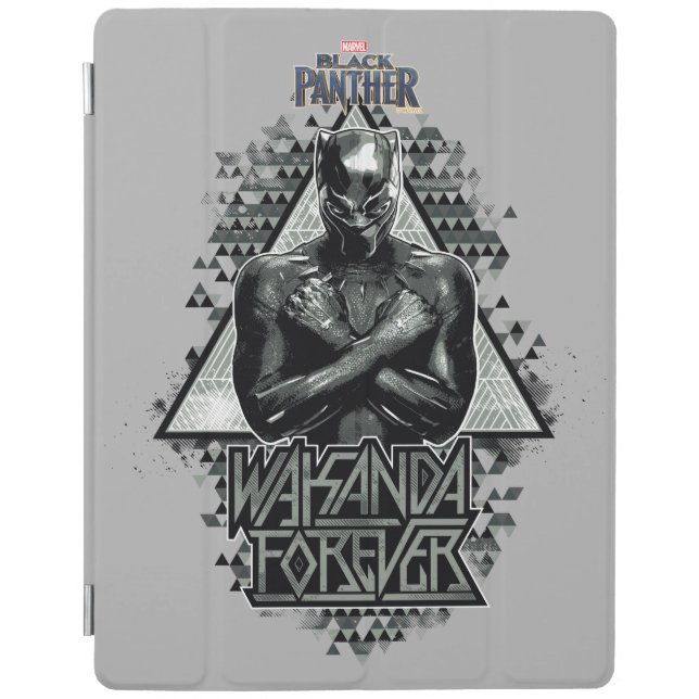 Black Panther | "Wakanda Forever" Graphic iPad Pro Cover (Front)