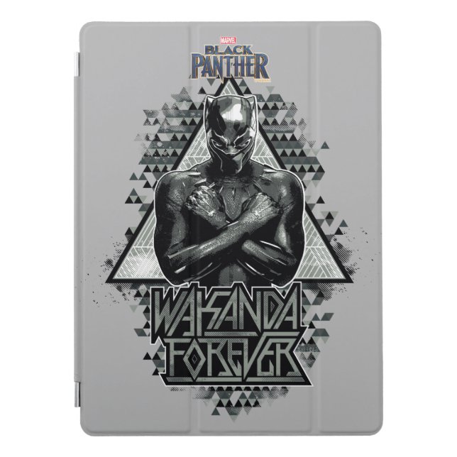 Black Panther | "Wakanda Forever" Graphic iPad Pro Cover (Front)