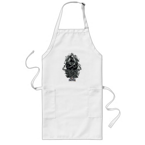 Black Panther  Wakanda Forever Graphic Long Apron