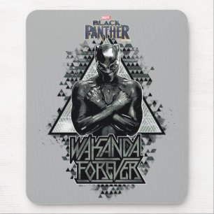 Black Panther "Wakanda Forever" Graphic Mouse Pad