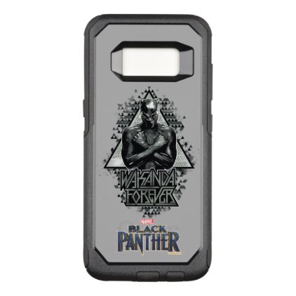 Black Panther | &quot;Wakanda Forever&quot; Graphic OtterBox Commuter Samsung Galaxy S8 Case