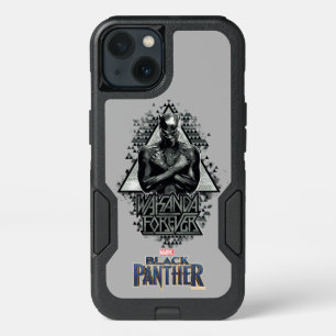 Black Panther "Wakanda Forever" Graphic iPhone 13 Case