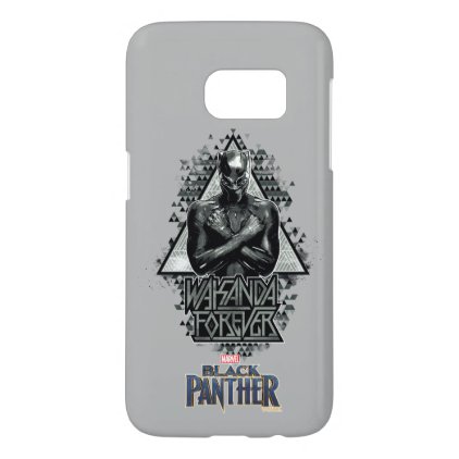 Black Panther | &quot;Wakanda Forever&quot; Graphic Samsung Galaxy S7 Case