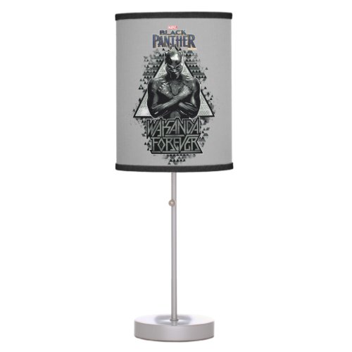 Black Panther  Wakanda Forever Graphic Table Lamp