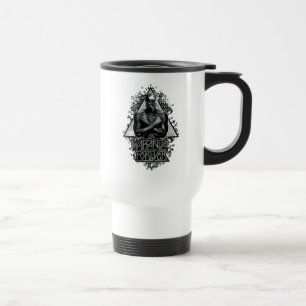 Black Panther "Wakanda Forever" Graphic Travel Mug
