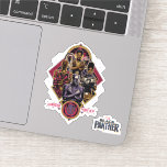 Black Panther | Wakanda Forever Salute Sticker