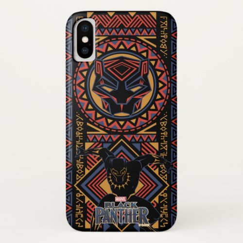 Black Panther  Wakandan Black Panther Panel iPhone X Case