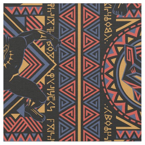 Black Panther  Wakandan Black Panther Panel Fabric