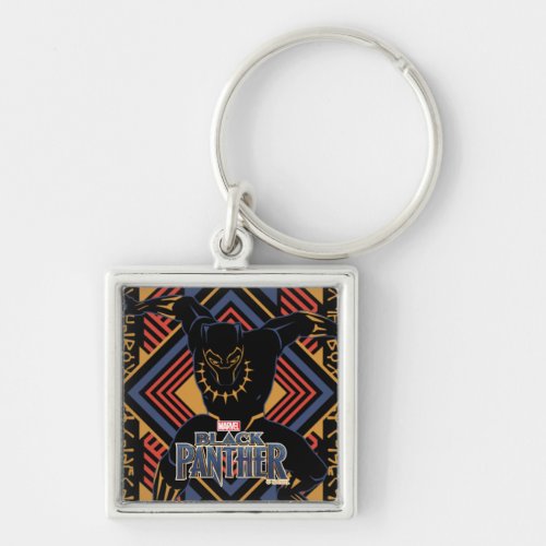 Black Panther  Wakandan Black Panther Panel Keychain