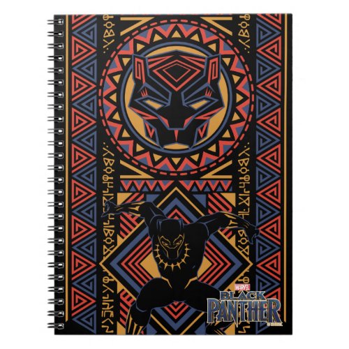 Black Panther  Wakandan Black Panther Panel Notebook