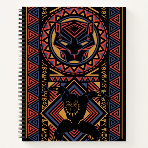 Black Panther  Wakandan Black Panther Panel Notebook