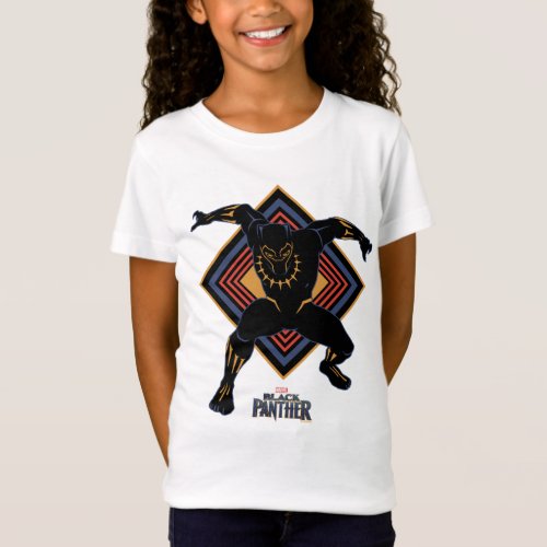 Black Panther  Wakandan Black Panther Panel T_Shirt