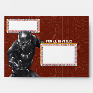 Black Panther   Wakandan Warriors Birthday Envelope