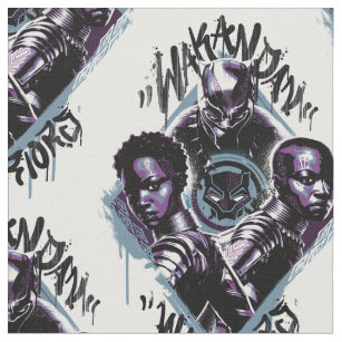 Black Panther Fabric