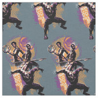 Black Panther | Wakandan Warriors Painted Graphic Fabric