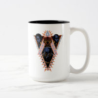 Black Panther | Wakandan Warriors Tribal Panel Two-Tone Coffee Mug