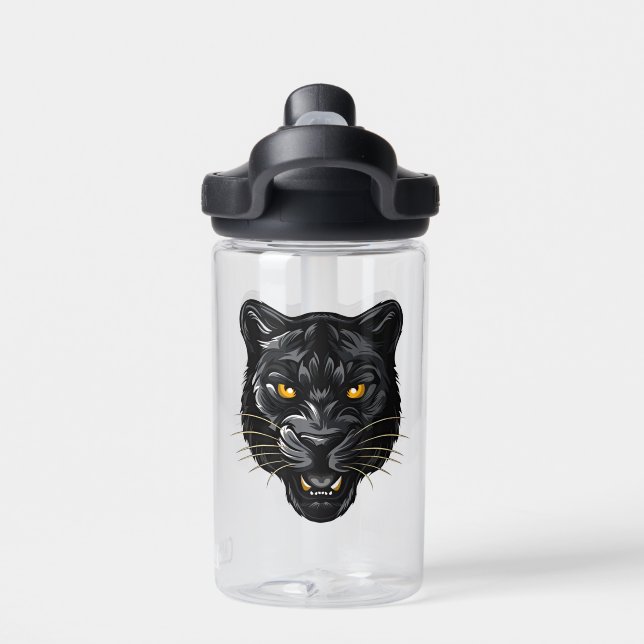 Black Panther Water Bottle (Back)