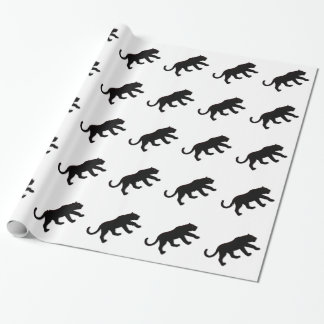 Black Panther White Wrapping Paper